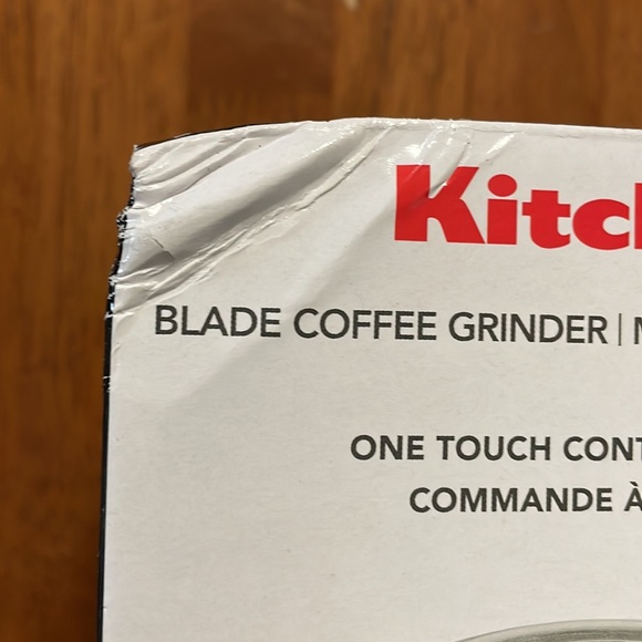 NWT KitchenAid Blade Coffee Grinder BCG111OB in Onyx Black - Picture 7 of 8